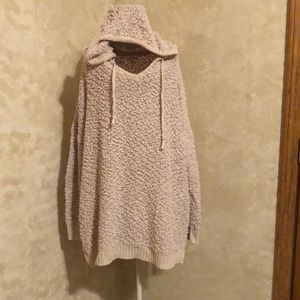 Oversized Sweater Hoodie - Size S/M